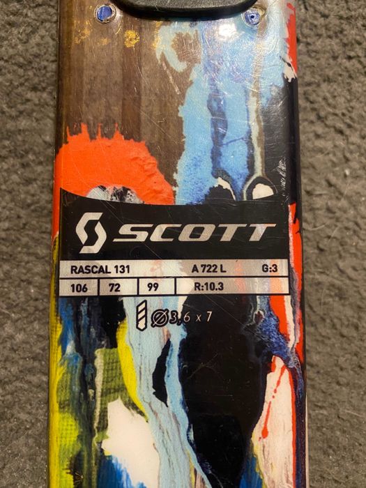 Narty zjazdowe Scott Rascal 131cm