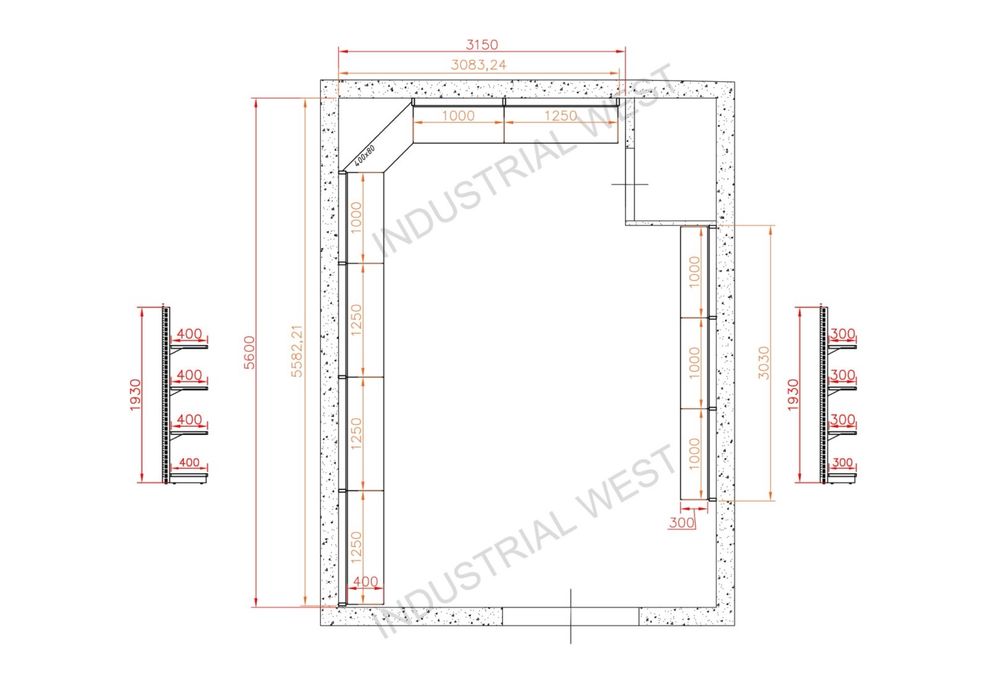 Продаю стелаж для магазину з островком ціна договірна