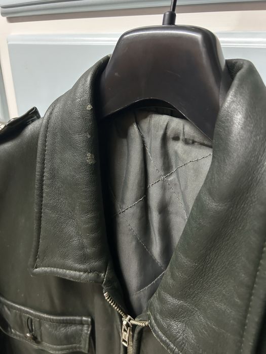 Blusão de cabedal do Exército