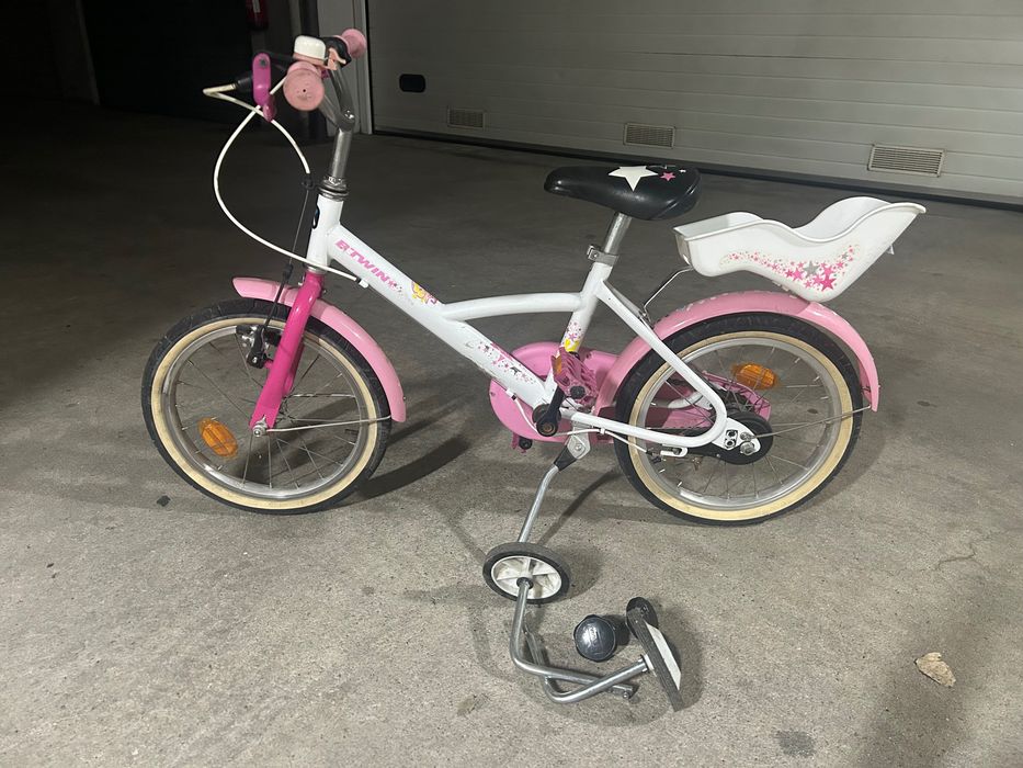 Bicicleta rosa -decatlon