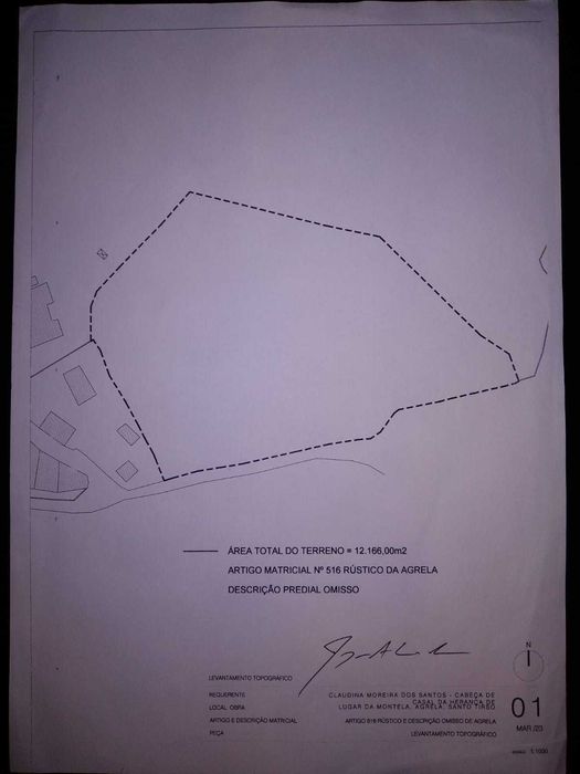 VENDO Terreno em Agrela Santo Tirso