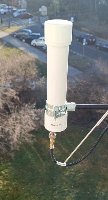 Antena Aktywna - MiniWhip - RTL SDR - 100KHZ do 30MHZ