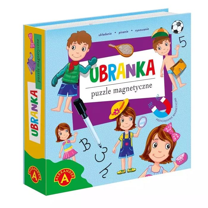 Puzzle magnetyczne - Ubranka ALEX. Alexander