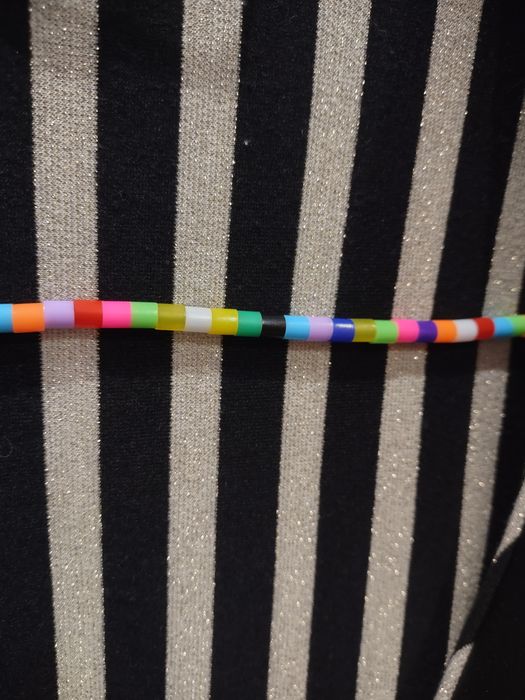 Bluzka sylwestrowa złota nitka z  atłasem