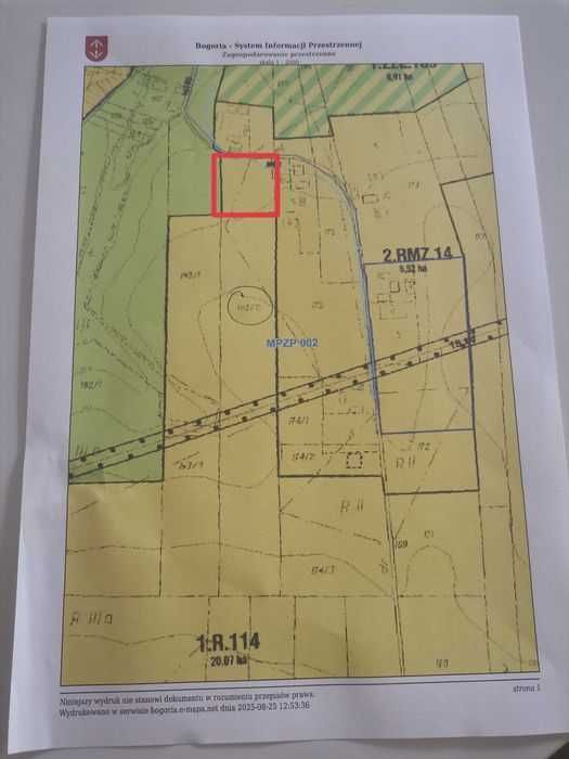 Działka budowlana w Pełczycach