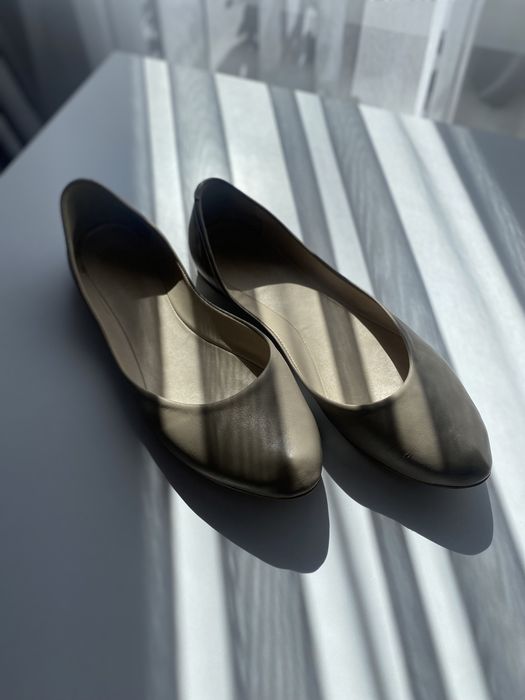 Балетки шкіряні