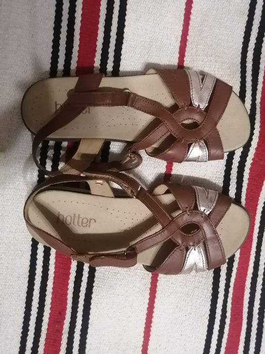 Женские кожаные босоножки сандалии Hotter 36 р. (4).
