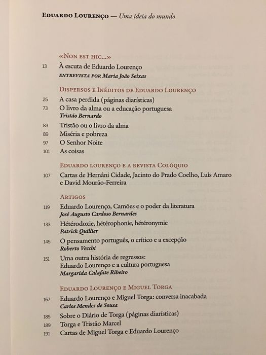 Garrett: O Arco de Sant´Ana / Colóquio Eduardo Lourenço