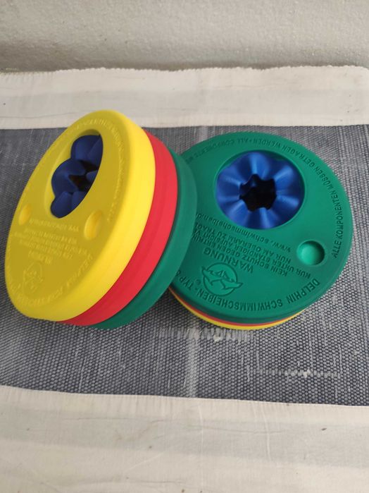 Delphin Discs – Braçadeiras Discos Infantis - Novos