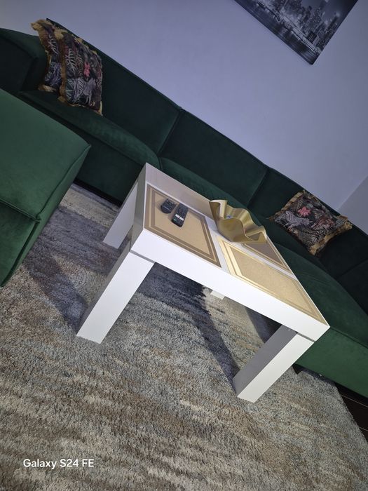 Stolik kawoowy Bialy Połysk