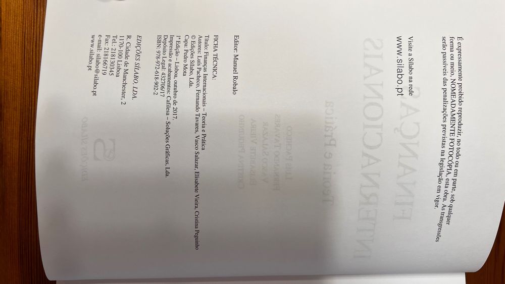 Livro de Finanças Internacionais - Teoria e Prática