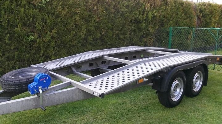 Wypożyczalnia przyczep i lawet