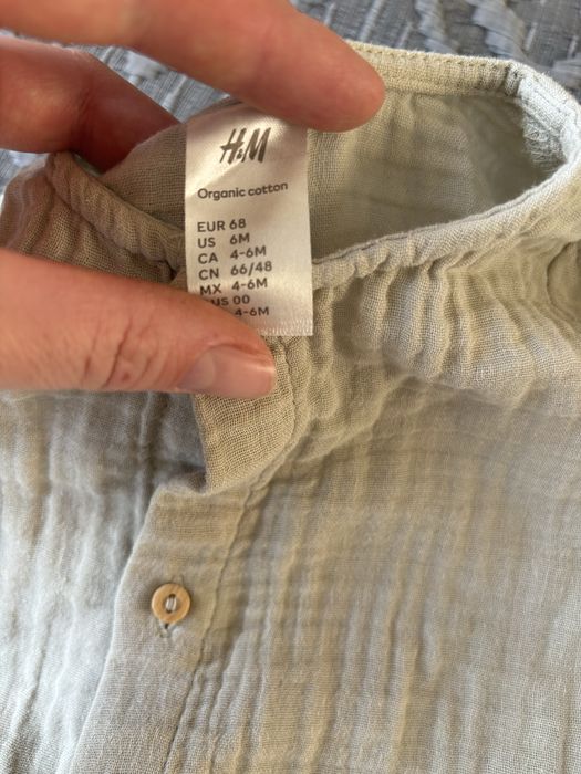 Мусліновий набір h&m 68