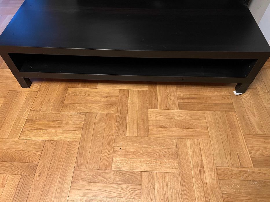 IKEA  | LACK Szafka pod TV, czarnybrąz,