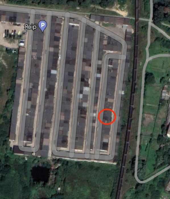 Гараж.  цегляний гараж рясне 2