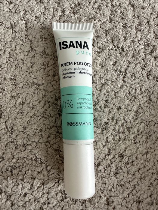 Krem pod oczy Isana kwas hialuronowy i aloes