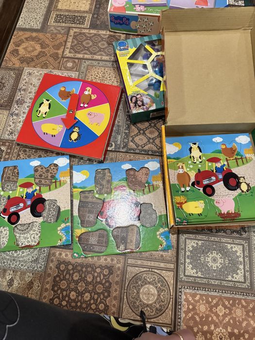 Деревʼяний пазл та ігри