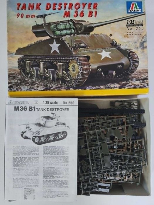 CZOŁGI, różne modele czołgów do sklejania w skali 1:35
