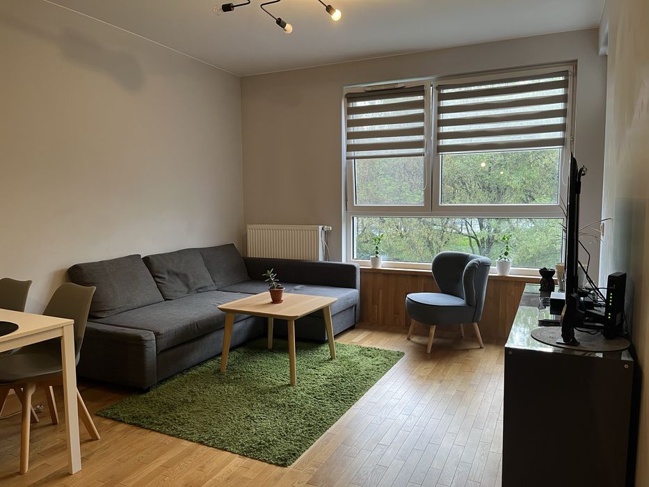 Mieszkanie do wynajęcia 40m2 na Gocławiu, nowy blok, niska zabudowa, wysoki standard dostępne od 1 października