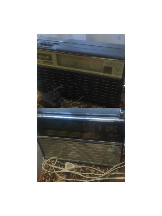 2  радиоприемника времен СССР