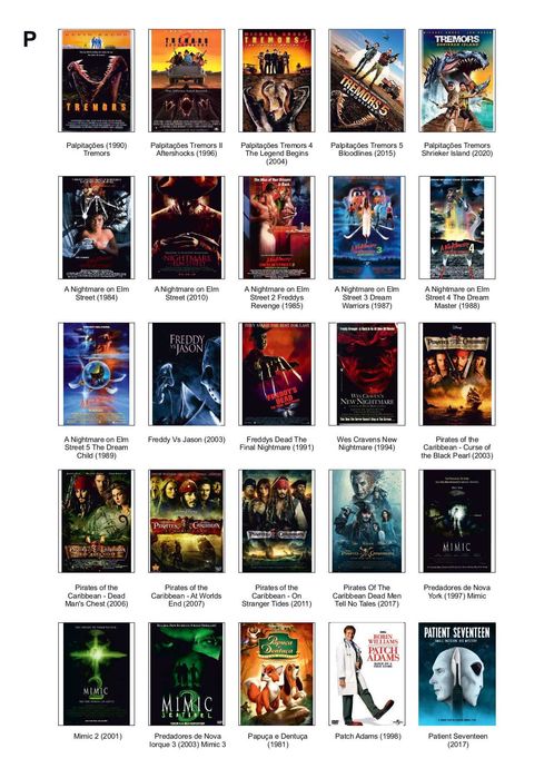 DVDs com filmes e conteúdos diversos – coleção organizada