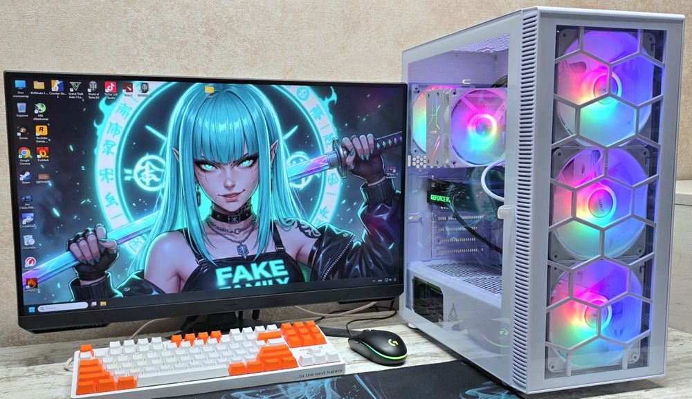Игровой ПК RTX 8gb i5 10400 DDR4 cs2 pubg rust stalker fs25 gtaV fortnite