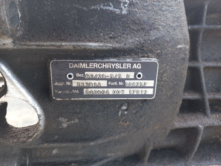 Skrzynia biegów lt 2.5 tdi 2003r