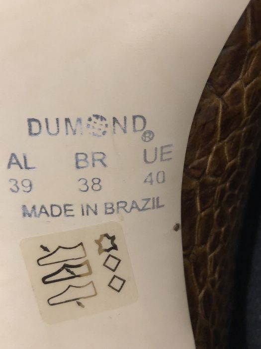 Sapatos senhora Dumond