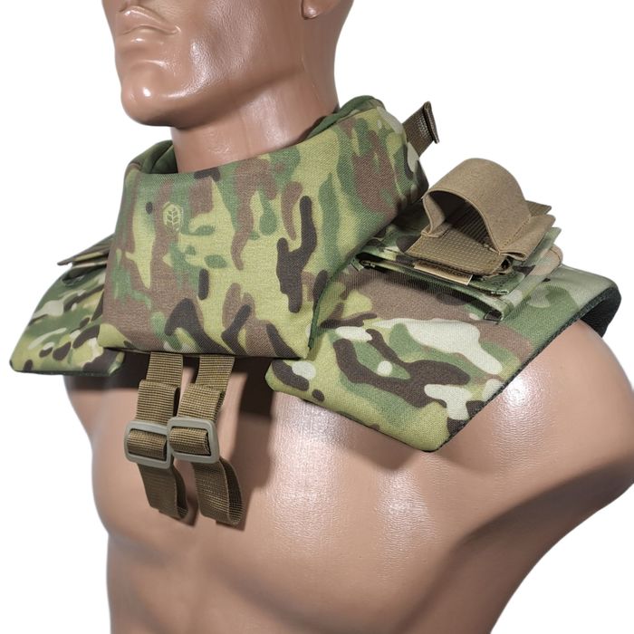 Захист Шиї. 1 чи 2 клас захисту по ДСТУ. Різні Кольри. Cordura 1000D.