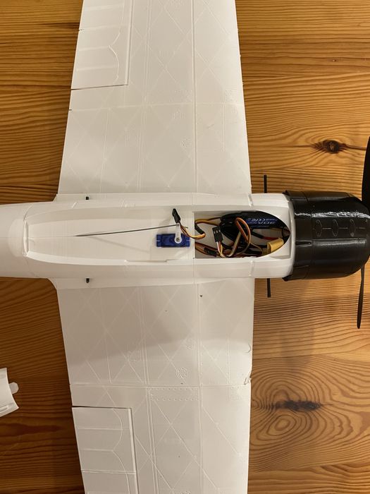 samolot rc mitsubishi a6m2 zero druk 3d