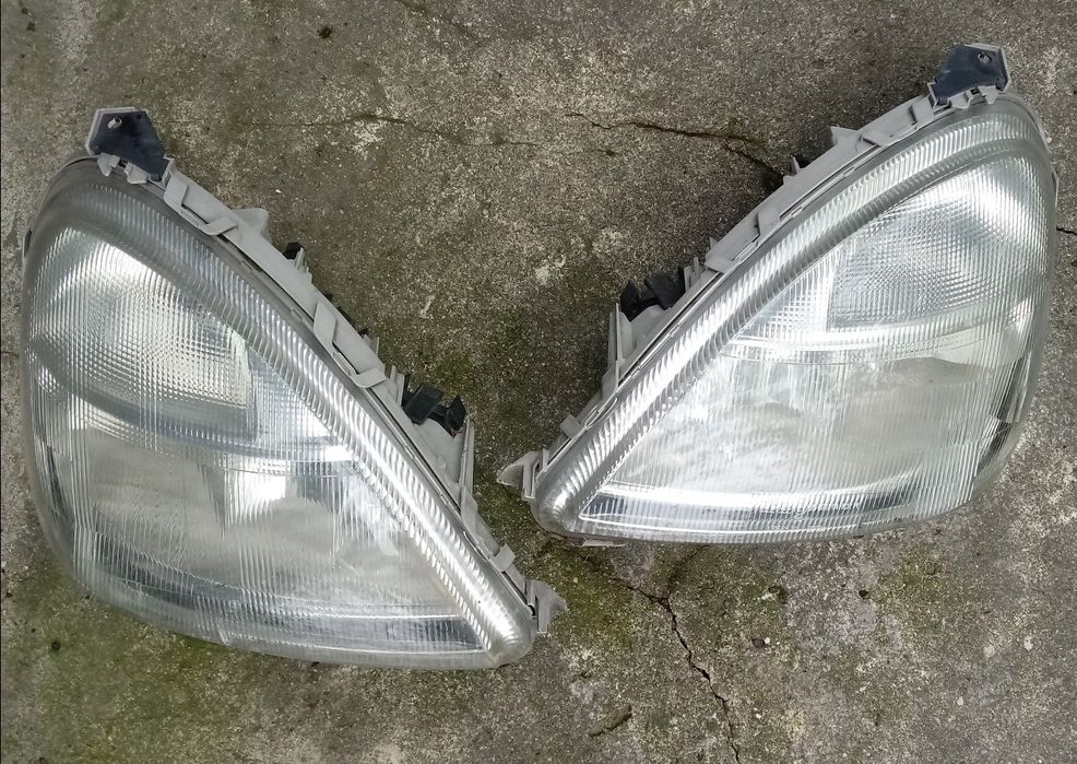 Reflektory, lampy przednie Mercedes A klasa (W169)