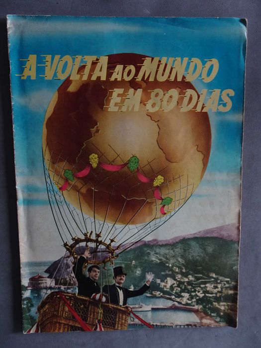 Caderneta de cromos A Volta ao Mundo em 80 dias (faltam 22 cromos)