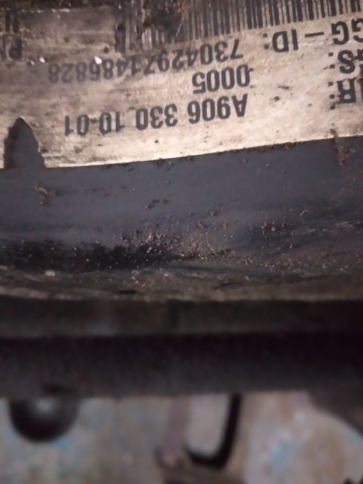 Mercedes Sprinter 906 lift sanki wózek kolyska