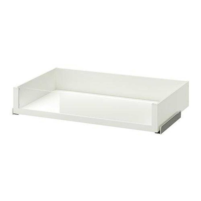 3 Gavetas Ikea Komplement com frente vidro branca novas/seladas caixa