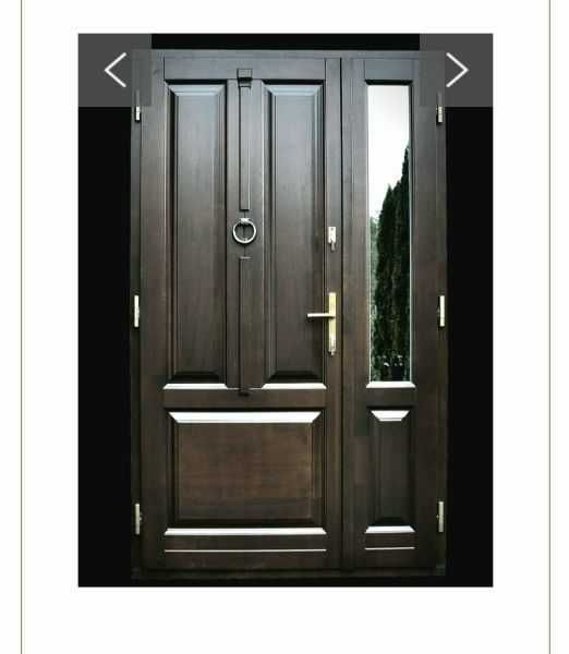 Drzwi zewnętrzne dębowe_ dostawa GRATIS! Montaż! Czyste Powietrze!