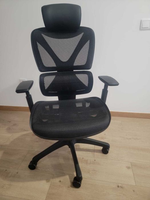 2 Cadeiras de Escritório Ergonômicas Premium em Tela Mesh (Menos de 1 ano de uso)