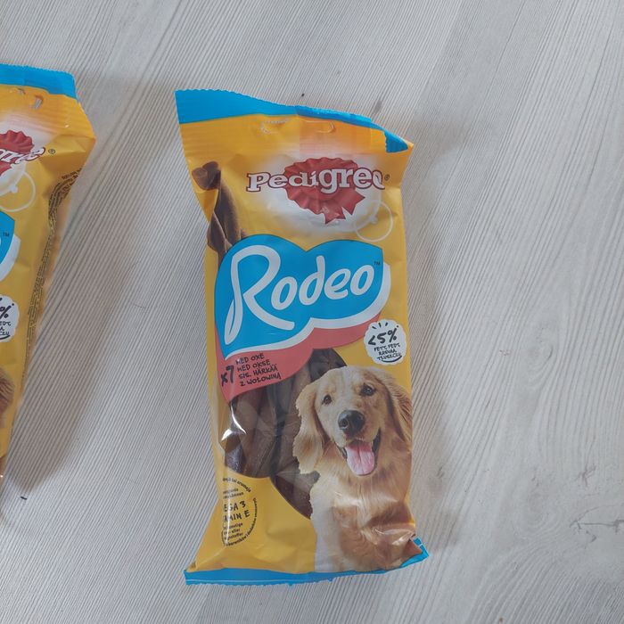 PEDIGREE RODEO Przysmak z Wołowiną 122g SPRĘŻYNKI