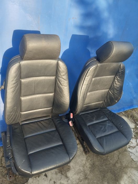 BMW E36 Coupe cabrio compact fotele przód grzane polift wysyłka skóra