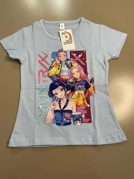 Tshirt huntrix  artigo nacional