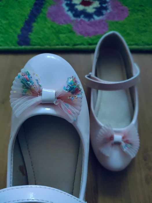 Balerinki różowe r. 30.