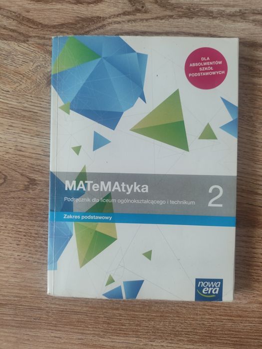 Podręcznik do matematyki klasa 2 nowa era