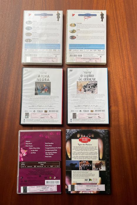 DVD Filme Infantil Jovem Criança - Tintin, Hans Christian Andersen etc