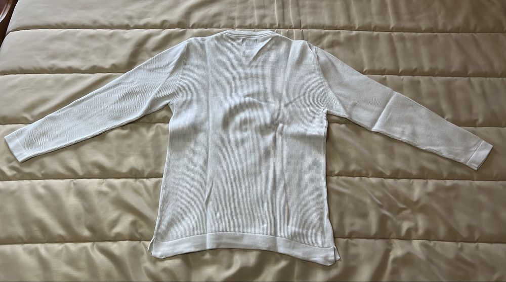 Camisola branca Pull&Bear malha fina - tamanho S
