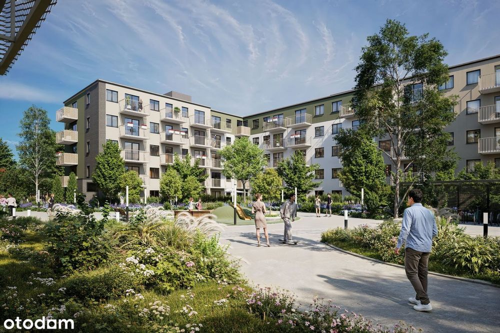 2-pokojowe mieszkanie 37m2 + ogródek Bezpośrednio