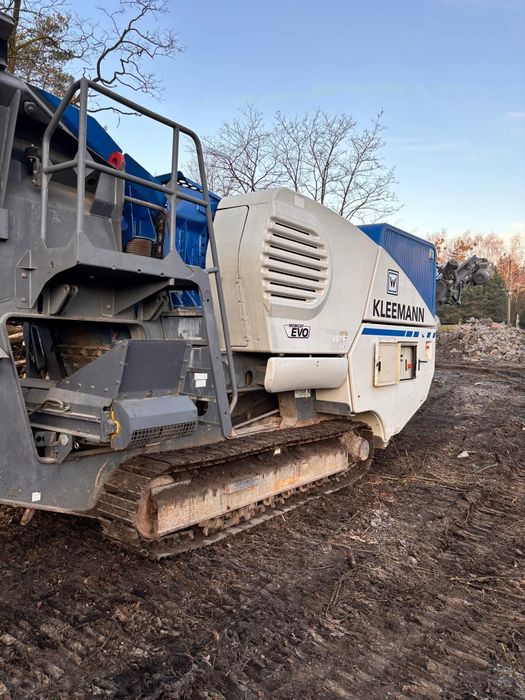 Usługi Wynajem Kruszarka/Przesiewacz wibracyjny Kruszenie Betonu Gruzu