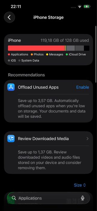 Iphone 13 pro 128 gb