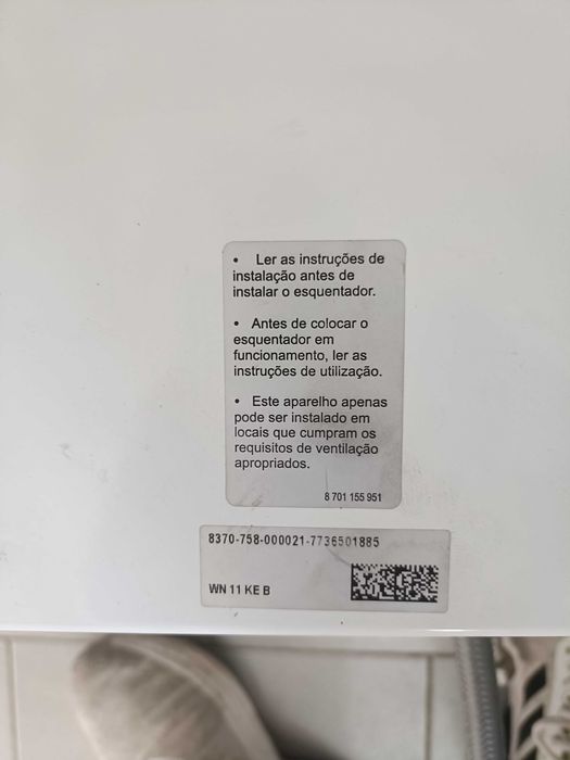 Esquentador NECKAR 11 Litros Gás Butano