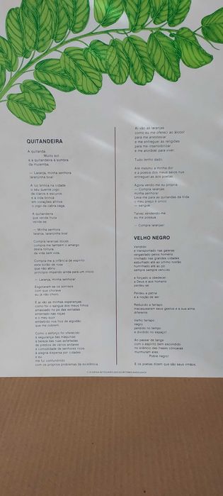 6 poemas Sagrada Esperança edição especial Set85