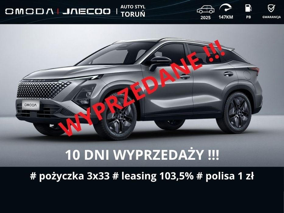 Omoda 5 Omoda 5 NF Essential 1,6 147 KM WYPRZEDAŻ
