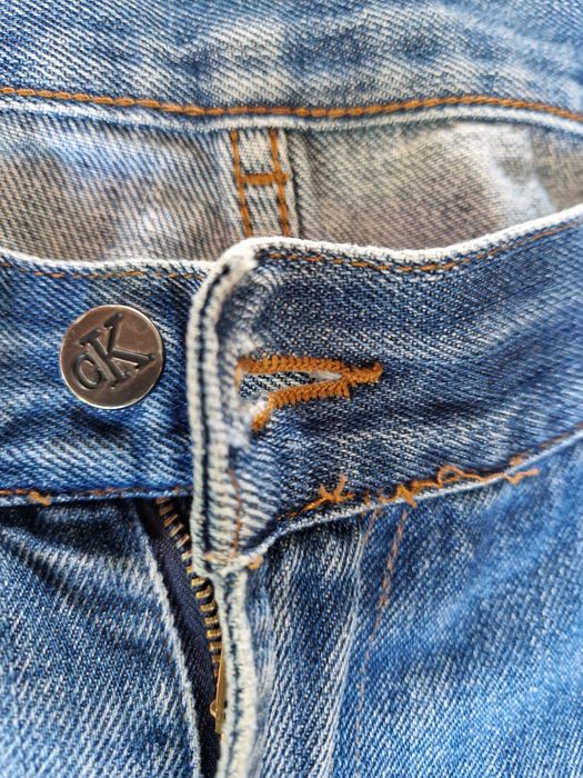 Spodnie jeans Calvin Klein